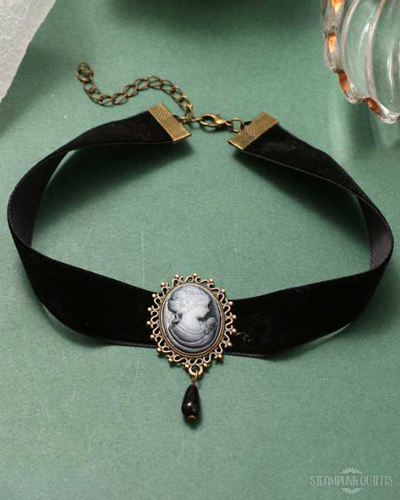 Victorian Cameo Choker