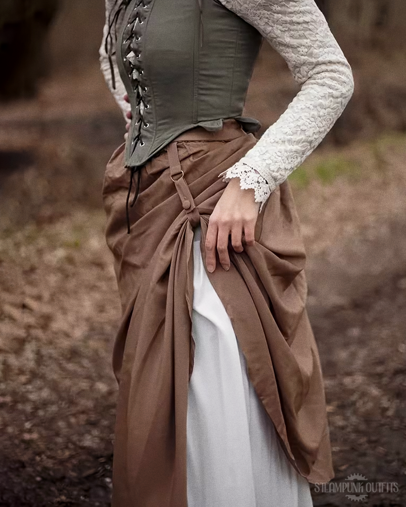 Victorian High-Waisted Skirt