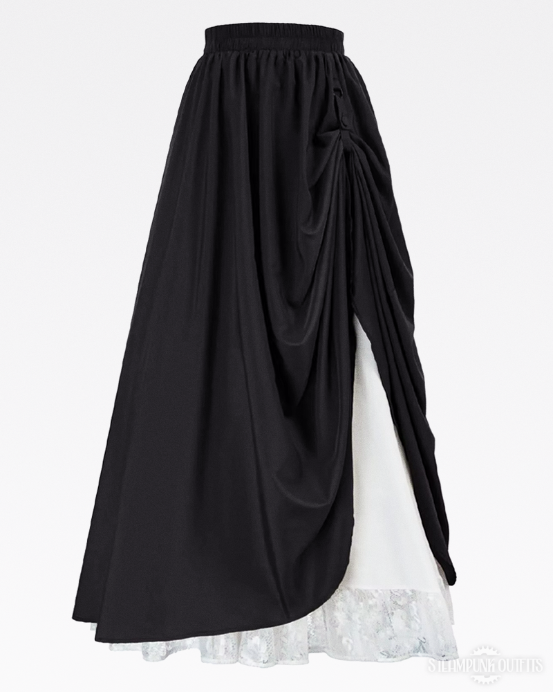 Victorian High-Waisted Skirt