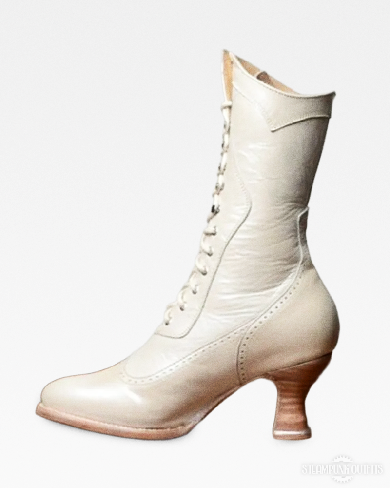 Victorian Lace Up Boots