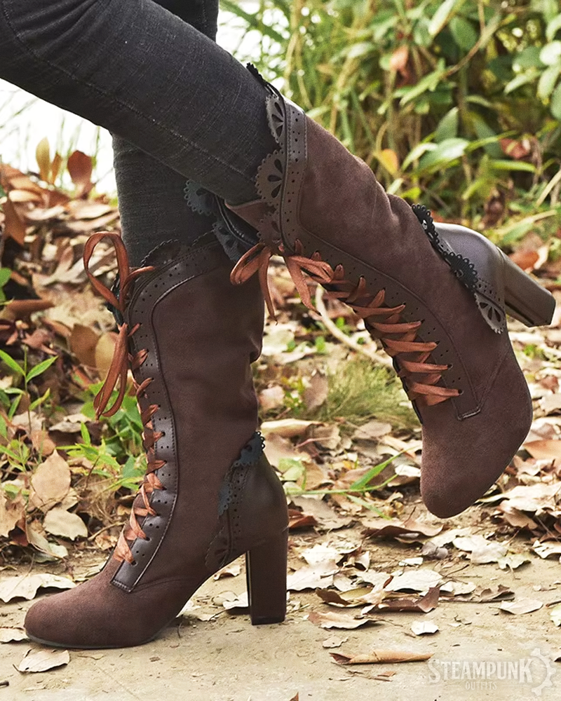 Victorian Steampunk Boots