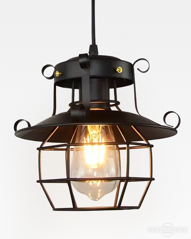 Vintage Industrial Steampunk Pendant Lamp