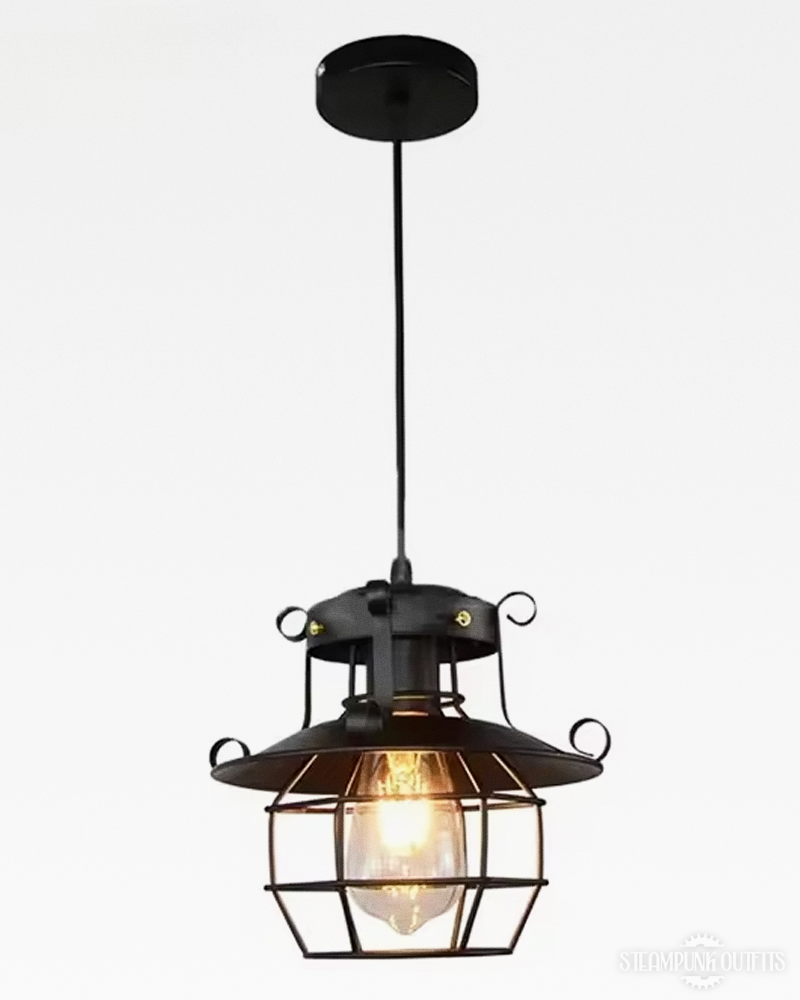 Vintage Industrial Steampunk Pendant Lamp