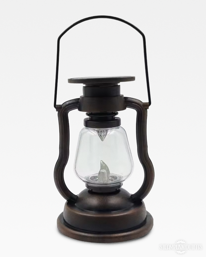 Vintage Steampunk Lantern Lamp