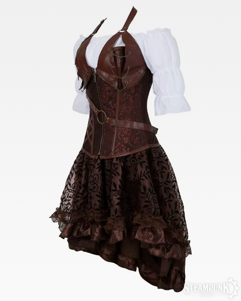 Womens Steampunk Pirate Costume