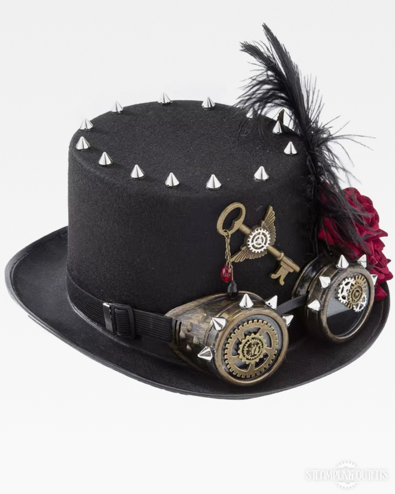 Womens Steampunk Top Hat