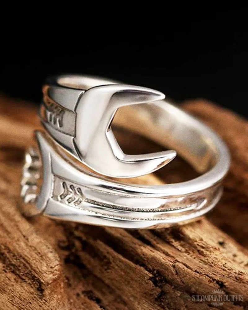 Wrench Steampunk Ring