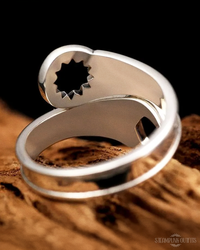 Wrench Steampunk Ring